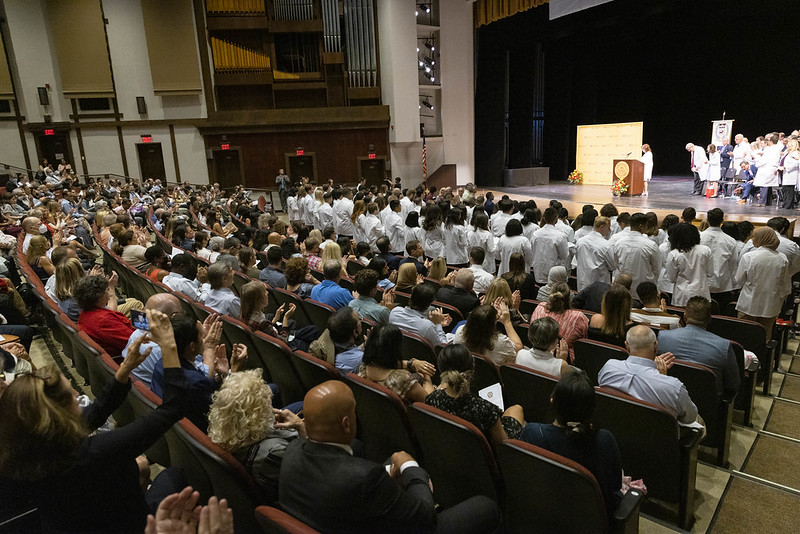 Cooper Medical School of Rowan University's white coat ceremony for medical students