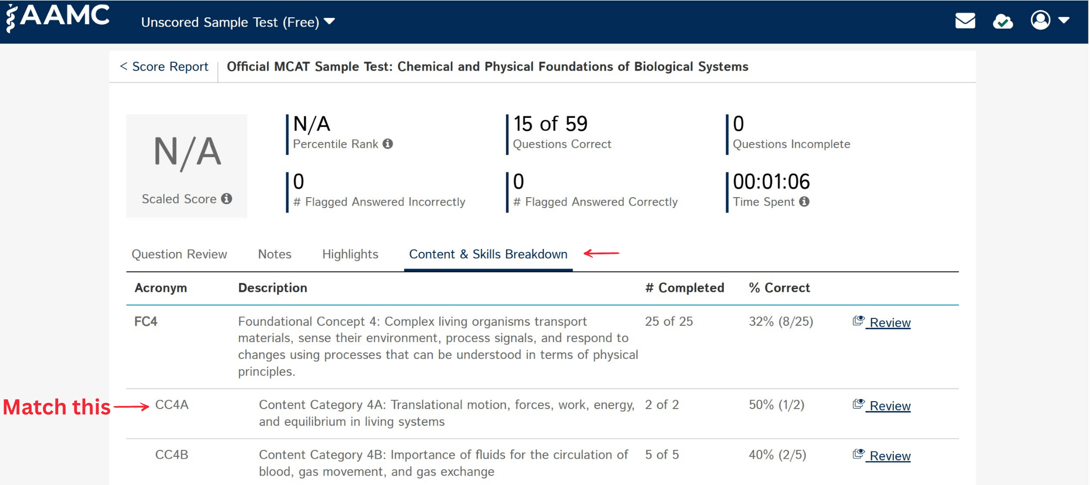 match this mcat prep