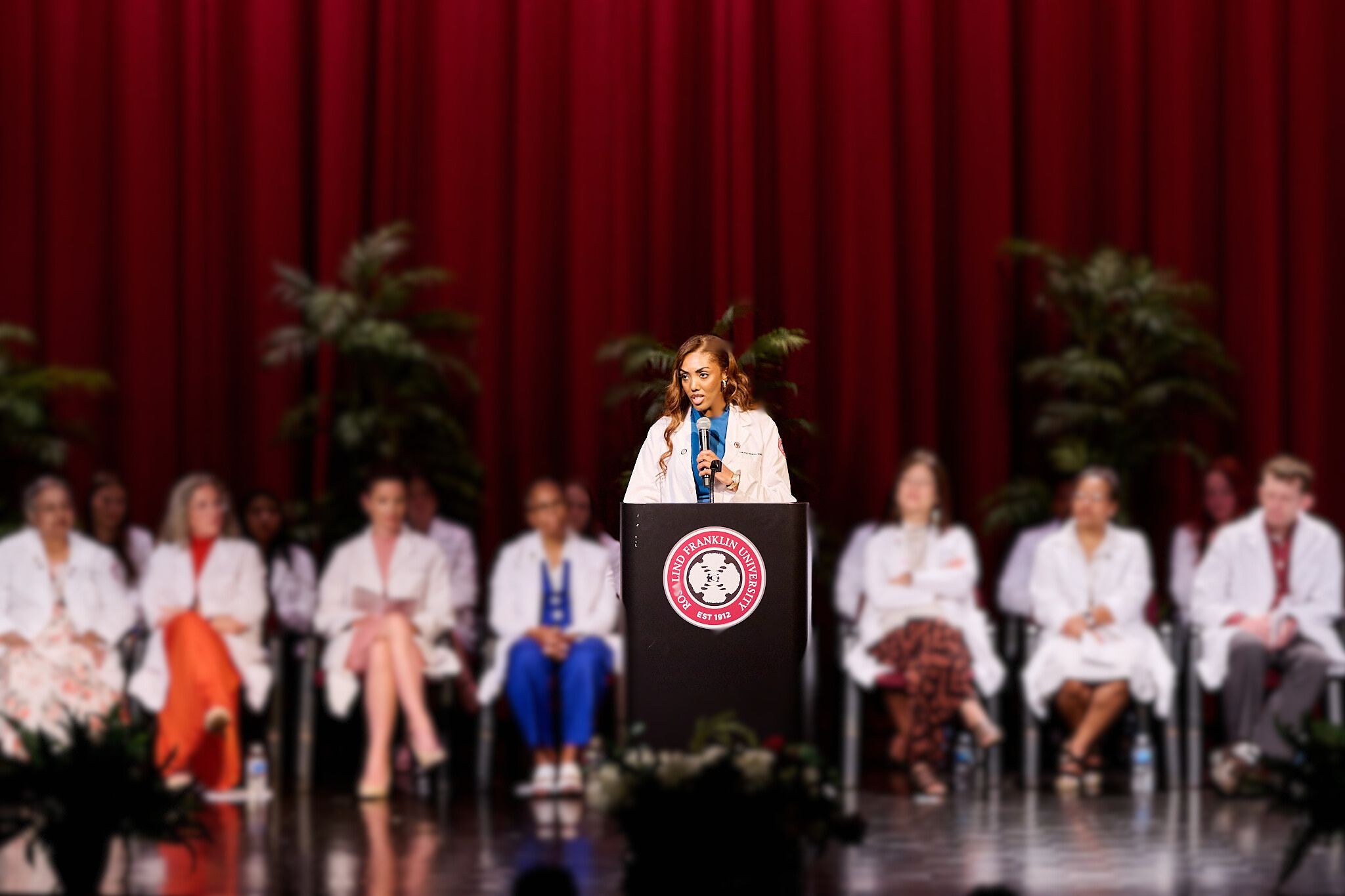 Tsion Habtamu White Coat Ceremony. 