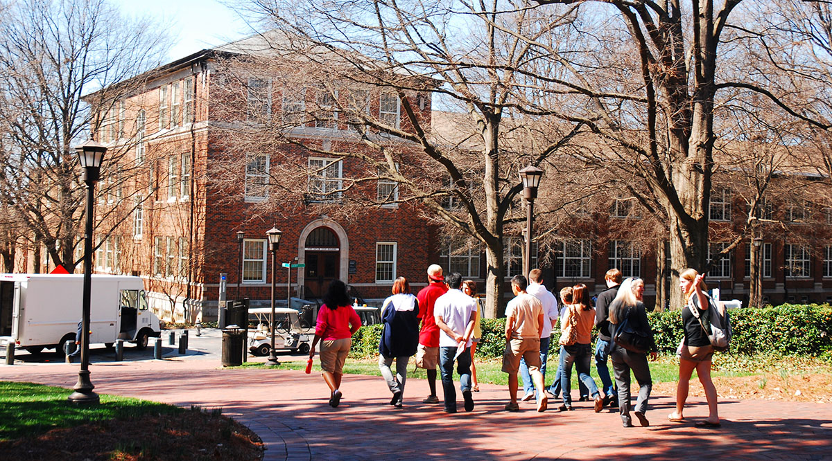 Campus Tour Group