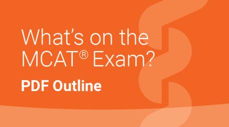 what's on the mcat exam? pdf outline