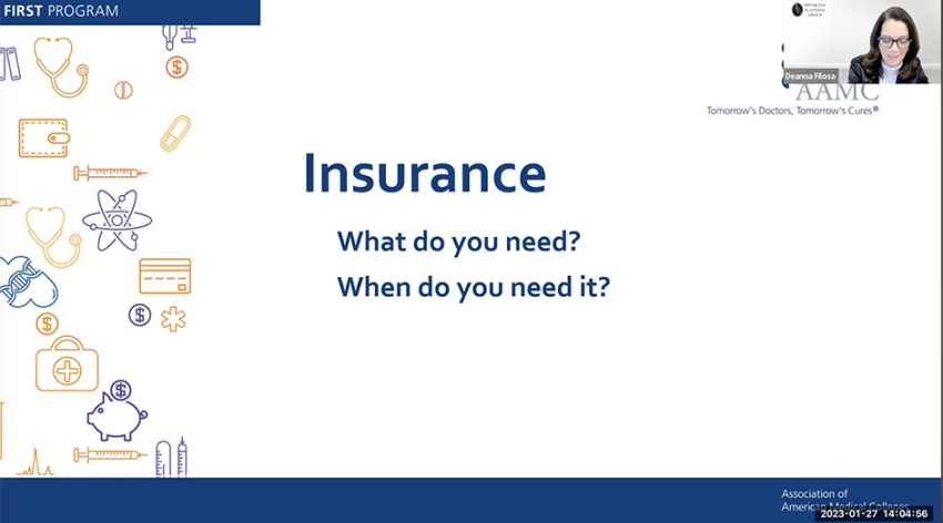 Title card that says Insurance What Do You Need When Do You Need It